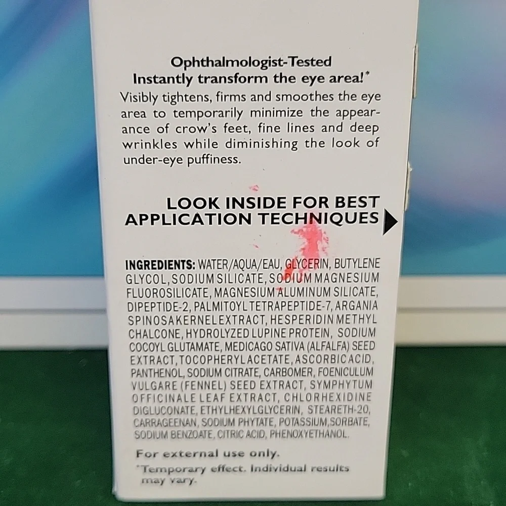 Peter Thomas Roth Instant Firm Eye Temporary Tightener 30ml New Sealed Box